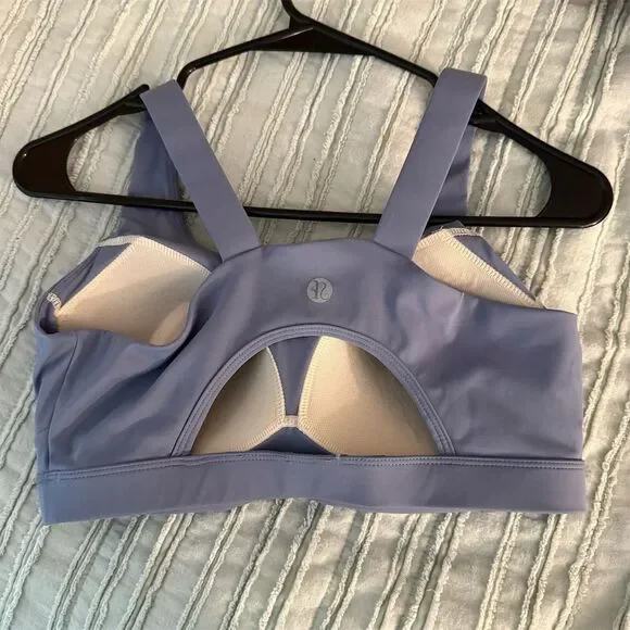 Running Girl Women's High Support Sports Bra M Multicolor Yoga Running - Picture 2 of 3